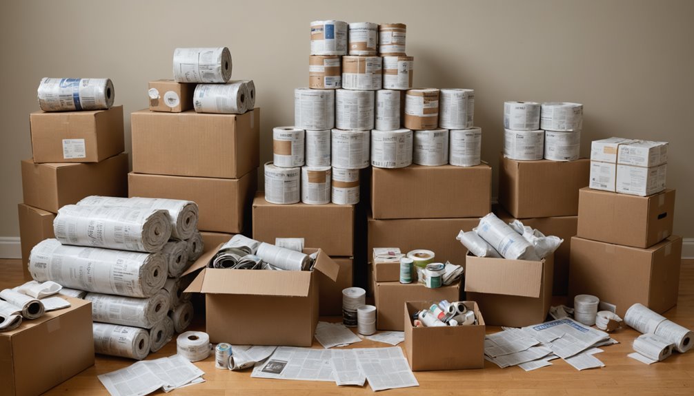 budget friendly packing materials
